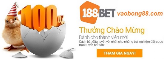188BET – Khuyến mãi lần nạp đầu tiên lên đến 1,500,000 VND