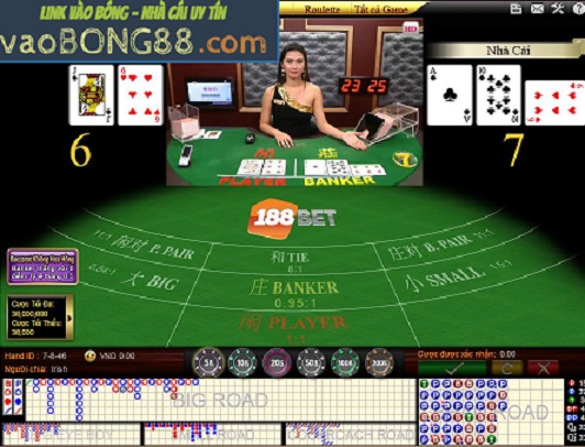 Hướng dẫn cách chơi casino trực tuyến tại 188bet