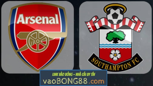 Tỷ lệ cược Arsenal vs Southampton lúc 20h15 ngày 08/04 vòng 33 NHA