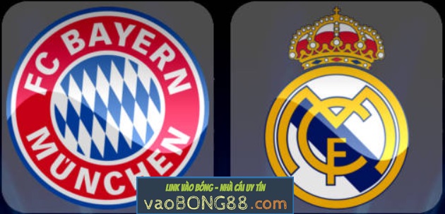 Tỷ lệ cược Bayern Munich – Real Madrid (01:45 – 26/04/2018) Cúp C1 theo bong88