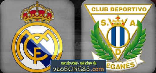 Tỷ lệ cược Real Madrid – Leganes (23:30 – 28-04-2018) theo bong88