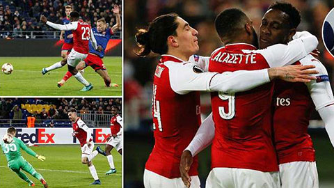 Điểm nhấn ấn tượng CSKA Moscow 2-2 Arsenal