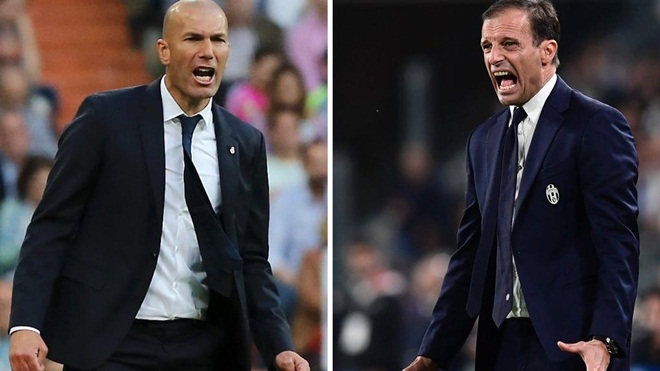 Allegri tiết lộ chiến lược khiến Zidane quan ngại khi đến Turin