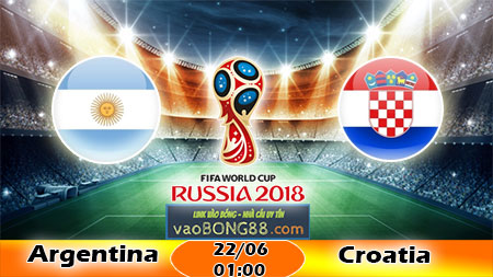 Soi kèo Argentina vs Croatia (1h ngày 22-06-2018) Soi kèo Argentina vs Croatia (1h ngày 22-06-2018)