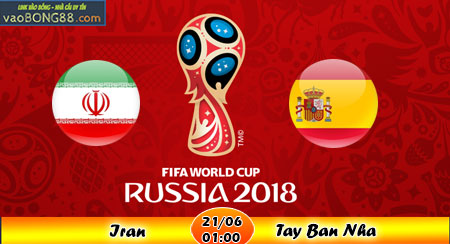 Soi kèo Iran vs Tây Ban Nha (1h ngày 21-06-2018) Soi kèo Iran vs Tây Ban Nha (1h ngày 21-06-2018)
