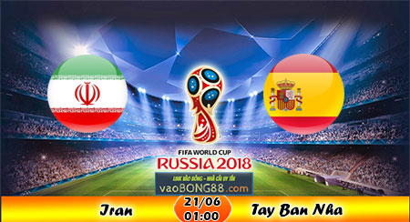 Trực tiếp bóng đá Iran vs Tây Ban Nha (0100 – 21-06) Trực tiếp bóng đá Iran vs Tây Ban Nha (0100 – 21-06)