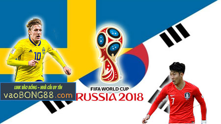 Trực tiếp bóng đá Thụy Điển vs Hàn Quốc (1900 - 18-06) Trực tiếp bóng đá Thụy Điển vs Hàn Quốc (1900 - 18-06)