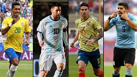 Lượt đầu Copa America 2019: xuất hiện những ứng viên vô địch sáng giá