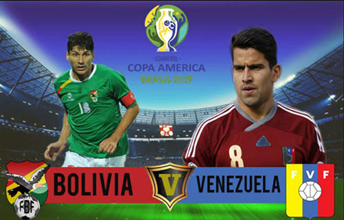 Soi kèo Bolivia – Venezuela 2h00 – 23/6/2019 – Copa America 2019
