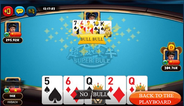 Bull Bull là gì? Cách chơi game bài Bull Bull cơ bản.