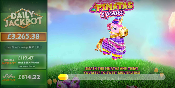 Hướng dẫn chơi Pinatas & Ponies slot tại nhà cái VN88
